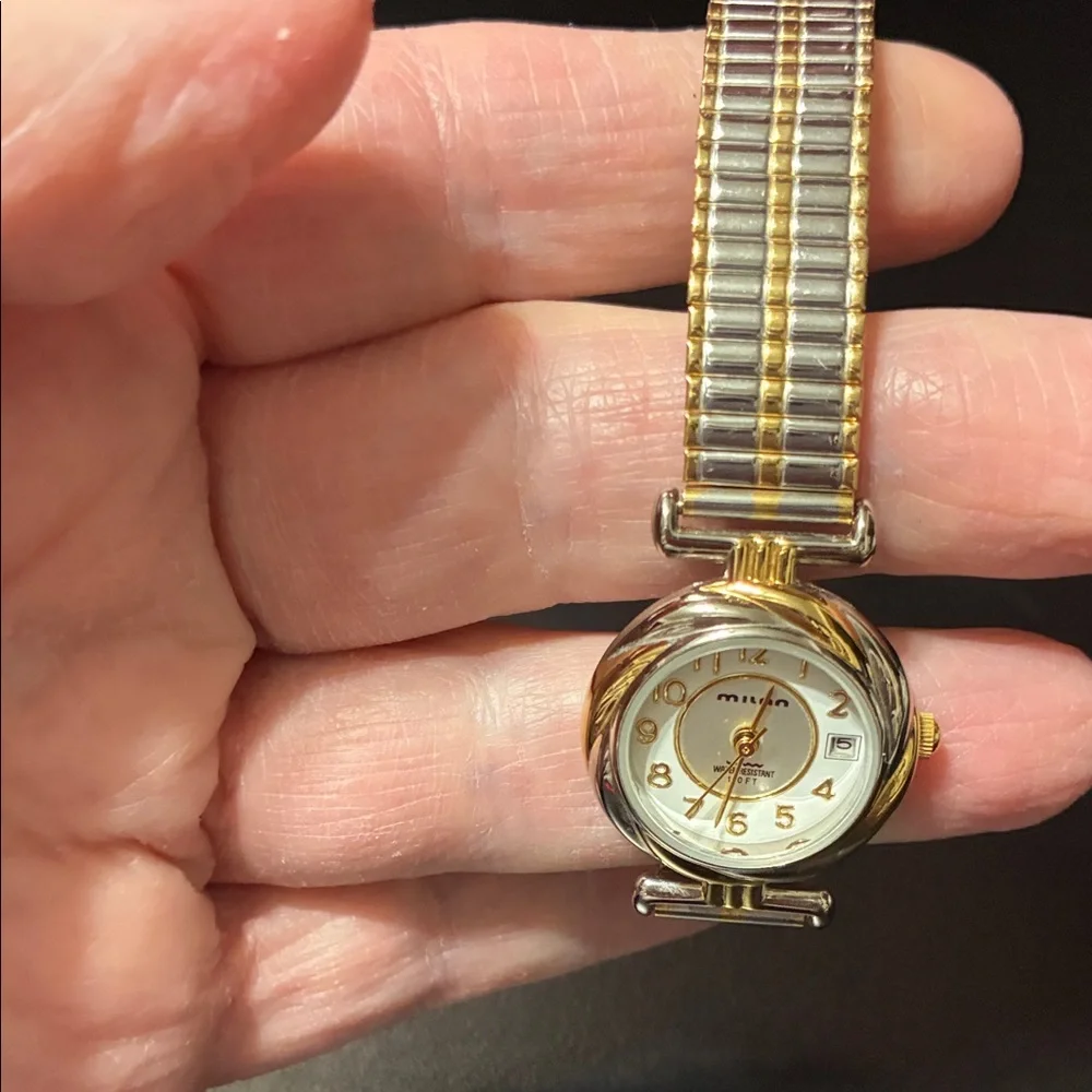 Milan vintage Gold and Silver Women's Watch